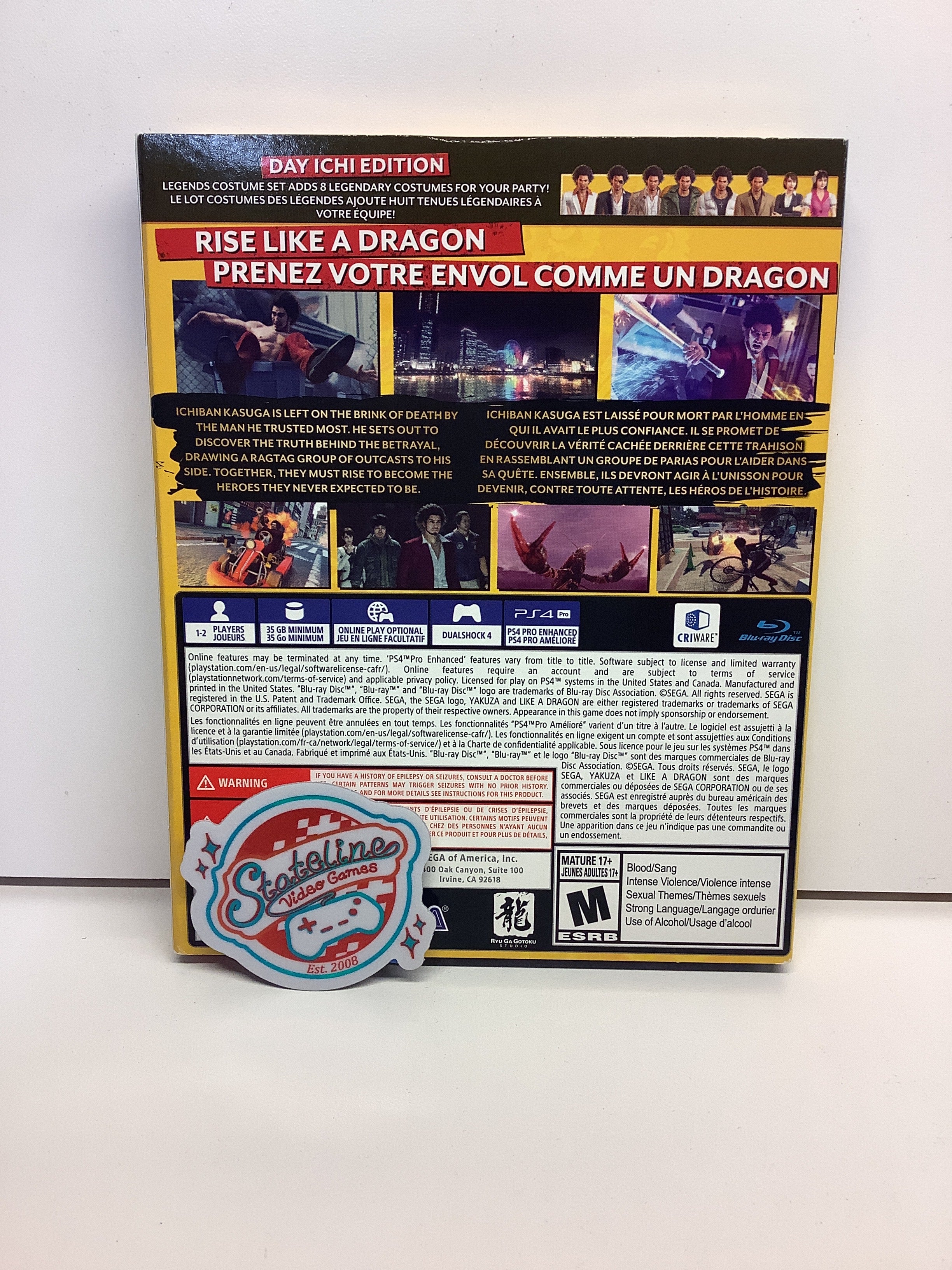 Yakuza: Like A Dragon [Day Ichi Edition] - Playstation 4 - Image 2