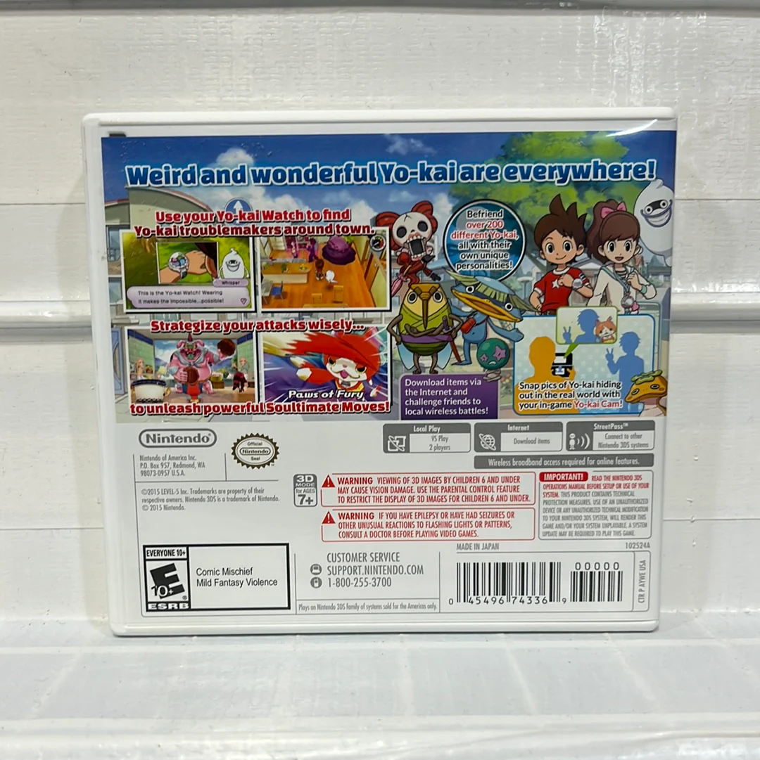 Yo-Kai Watch - Nintendo 3DS - Image 2
