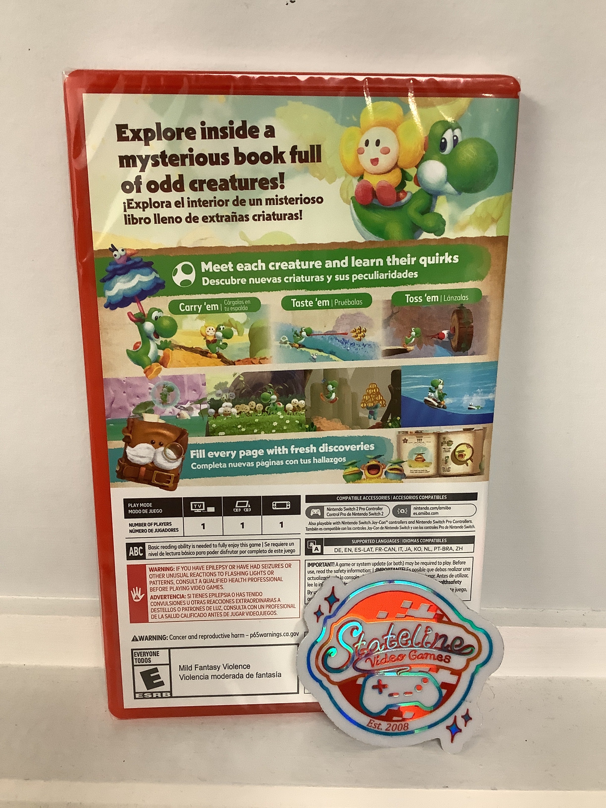Yoshi and The Mysterious Book - Nintendo Switch 2 - Image 2