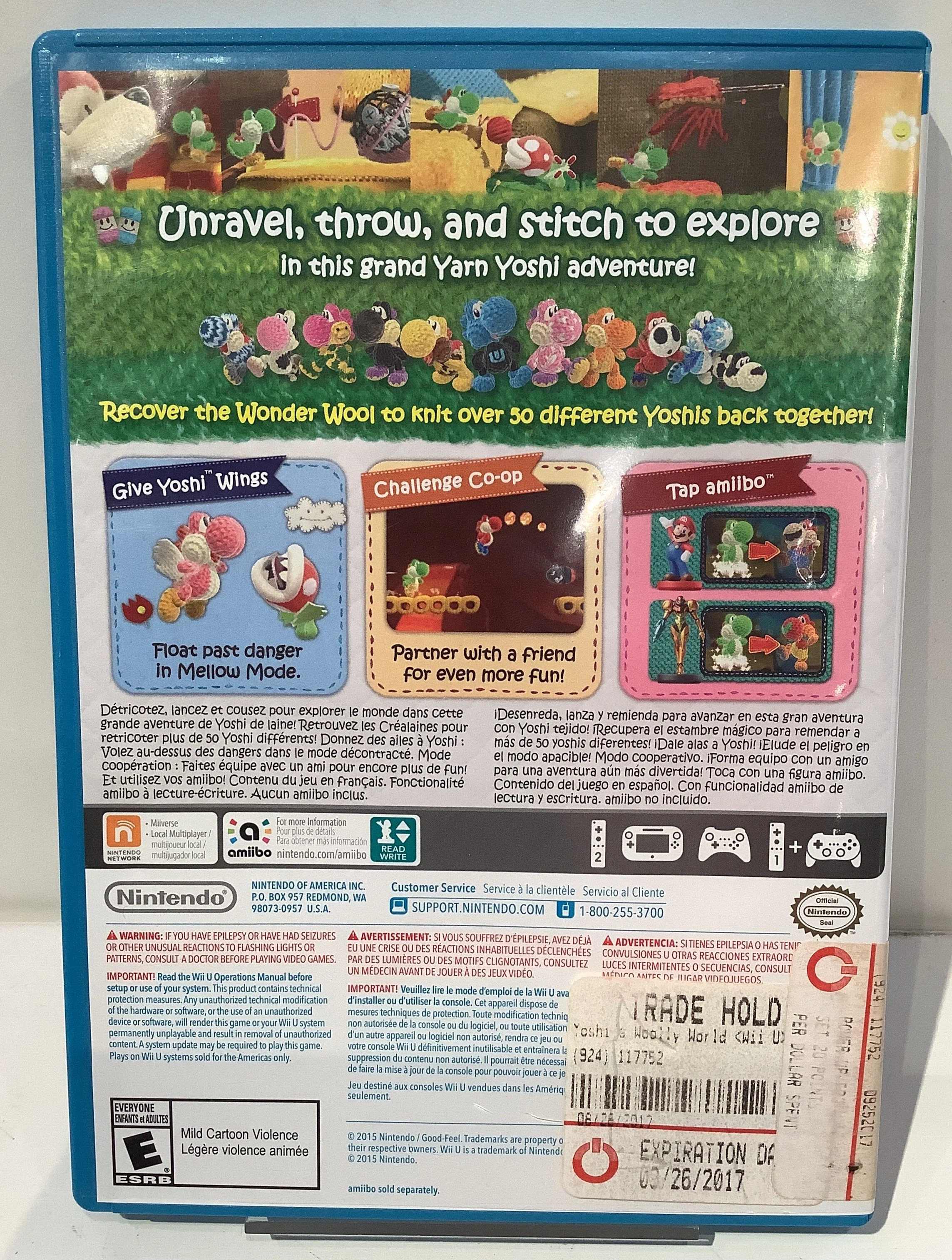 Yoshi's Woolly World - Wii U - Image 2