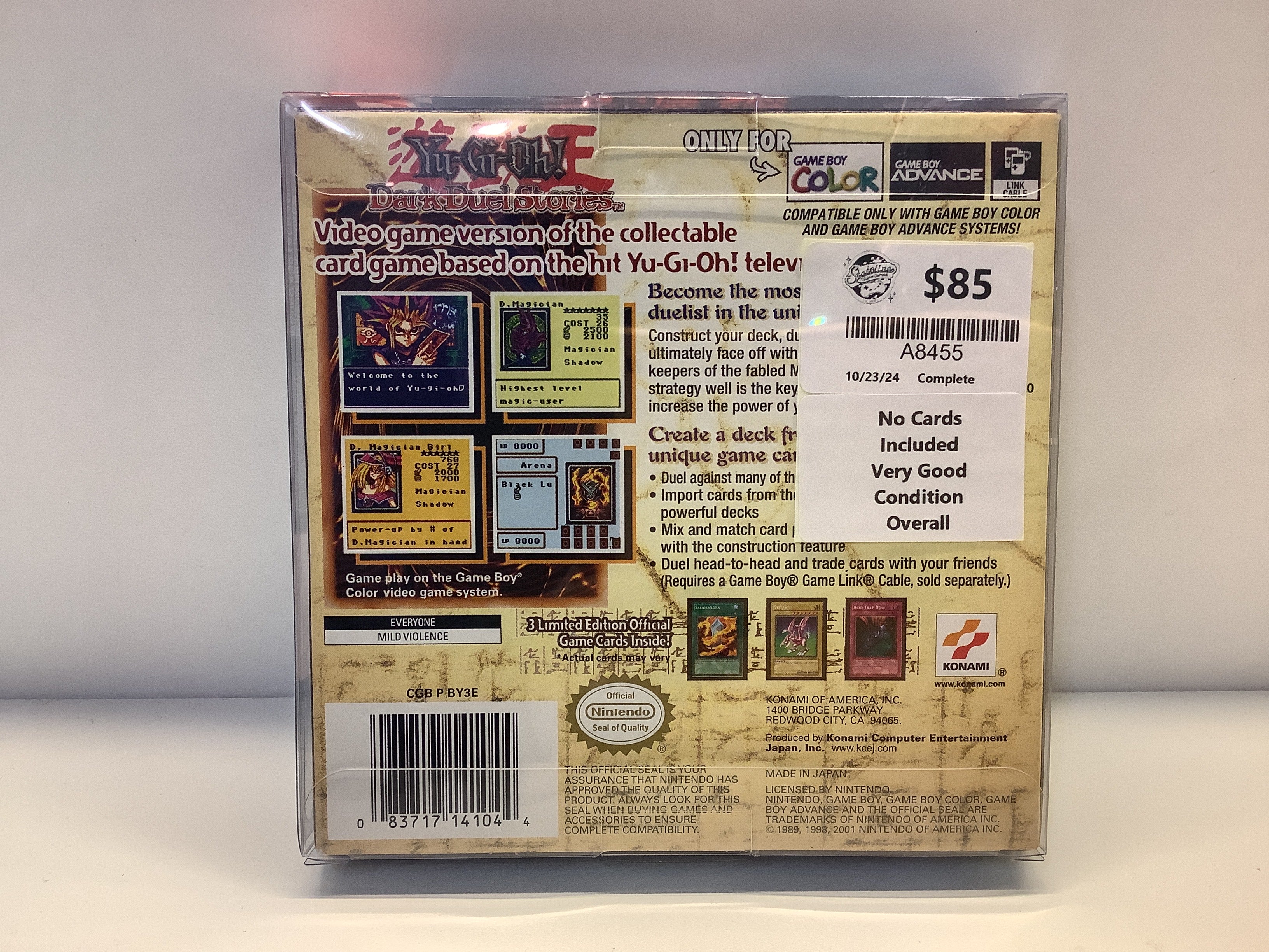 Yu-Gi-Oh Dark Duel Stories - GameBoy Color - Image 2