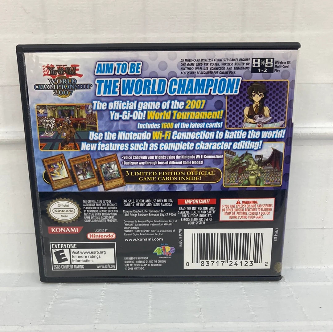Yu-Gi-Oh World Championship 2007 - Nintendo DS - Image 2