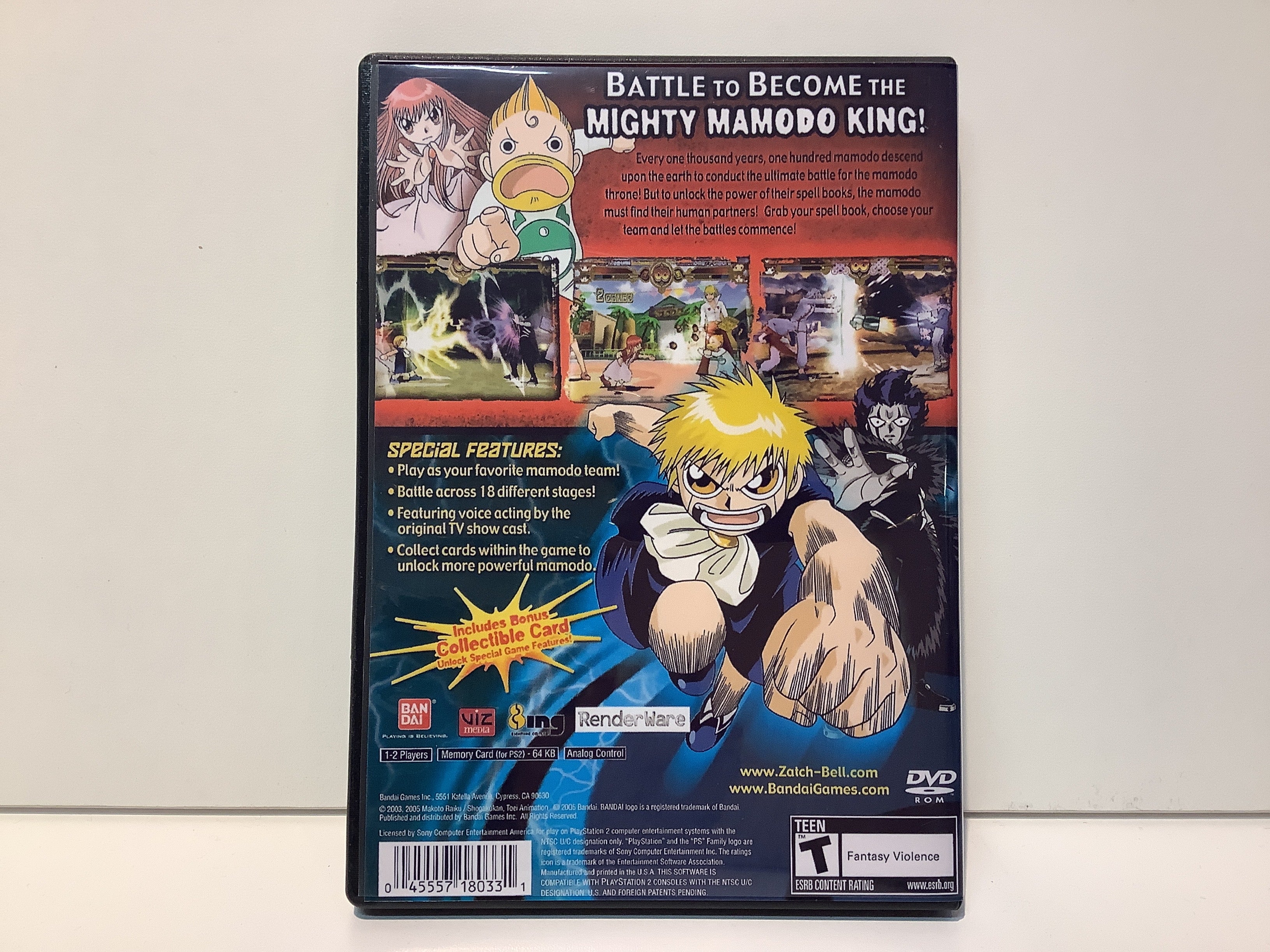 Zatch Bell Mamodo Fury - Playstation 2 - Image 2