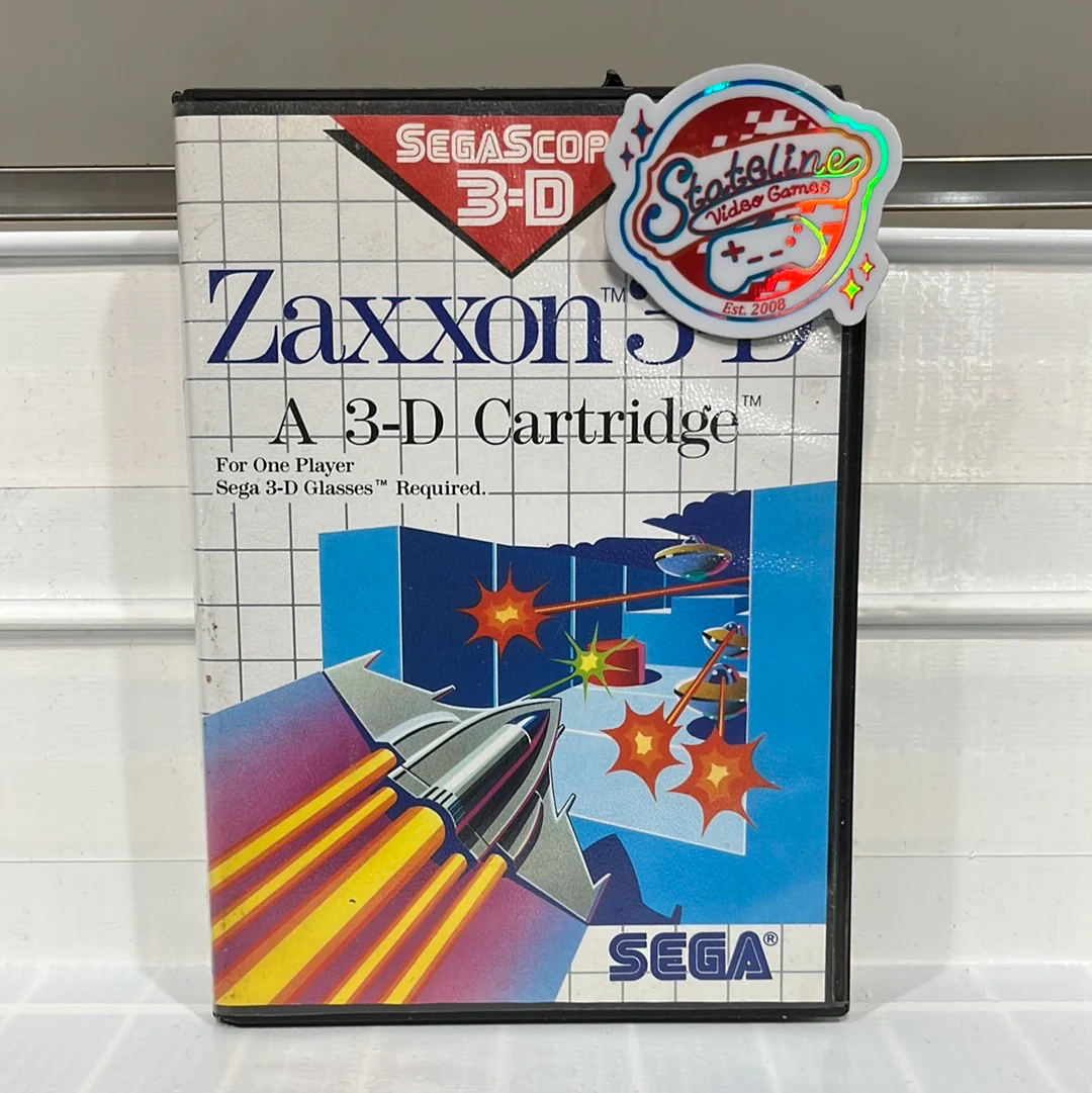 Zaxxon 3D - Sega Master System