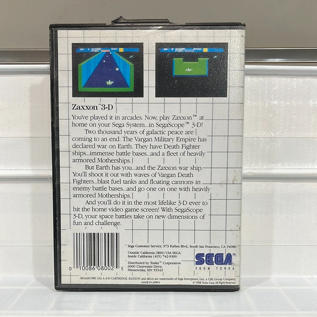 Zaxxon 3D - Sega Master System - Image 2