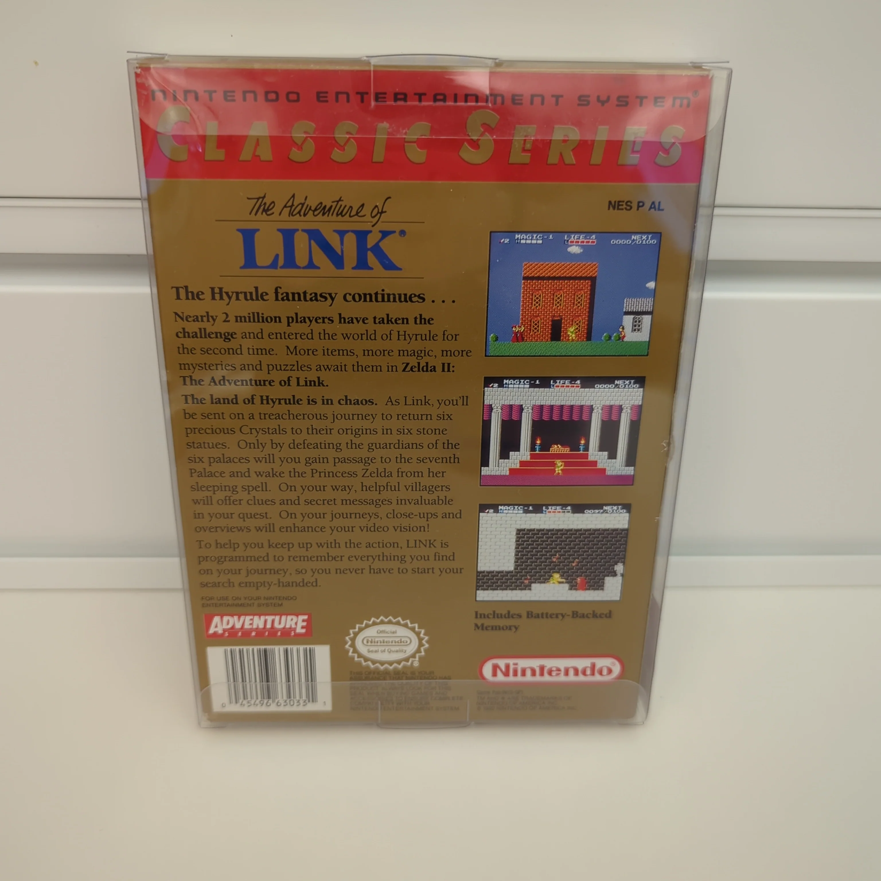 Zelda II The Adventure of Link - NES - Image 3
