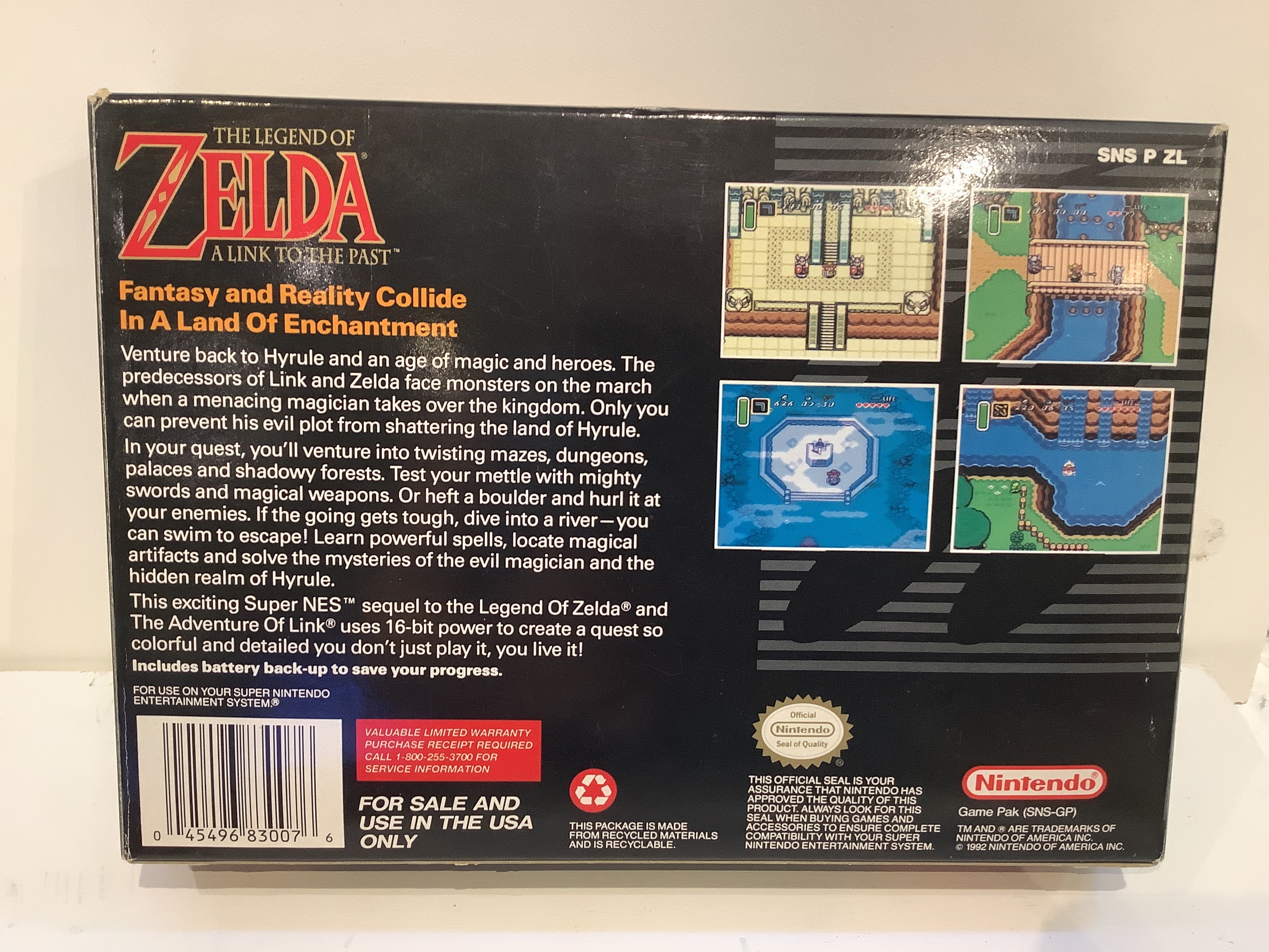 Zelda Link to the Past - Super Nintendo - Image 2