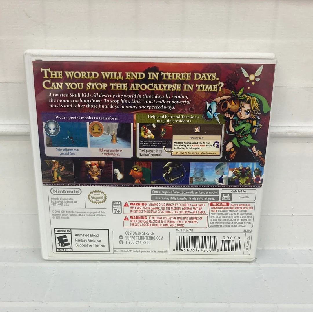 Zelda Majora's Mask 3D - Nintendo 3DS - Image 4