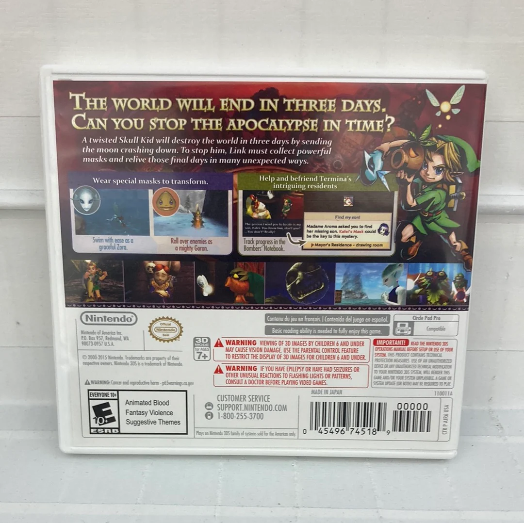 Zelda Majora's Mask 3D [Nintendo Selects] - Nintendo 3DS - Image 2