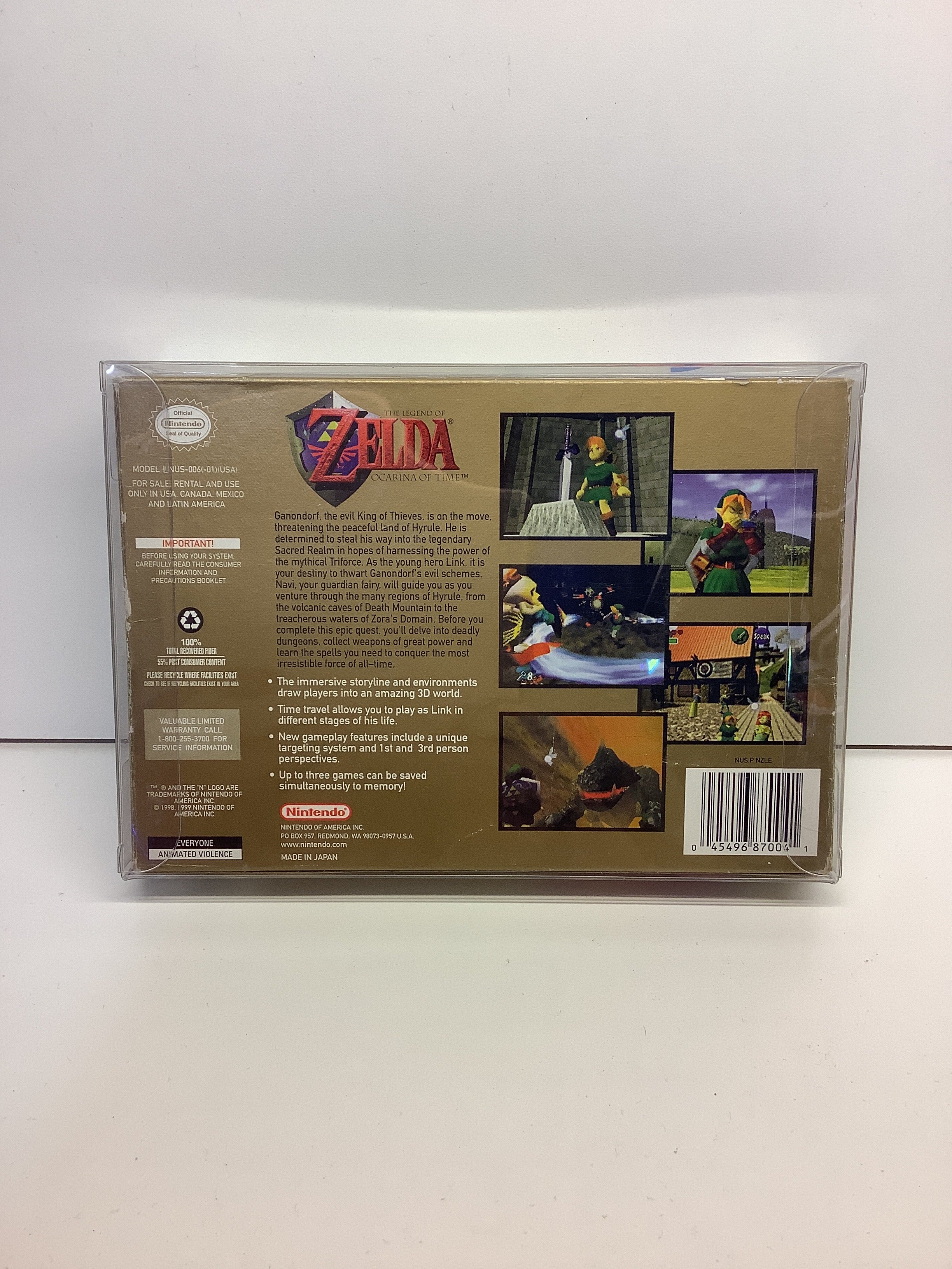 Zelda Ocarina of Time [Player's Choice] - Nintendo 64 - Image 2