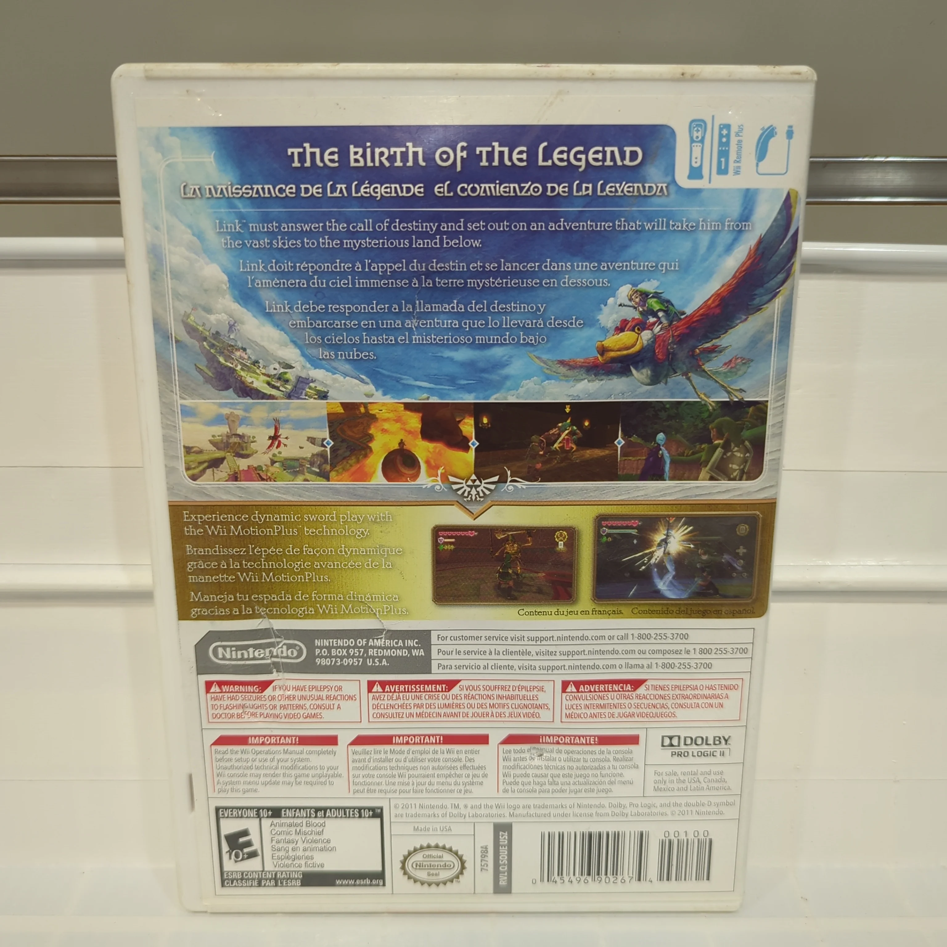 Zelda Skyward Sword - Wii - Image 2