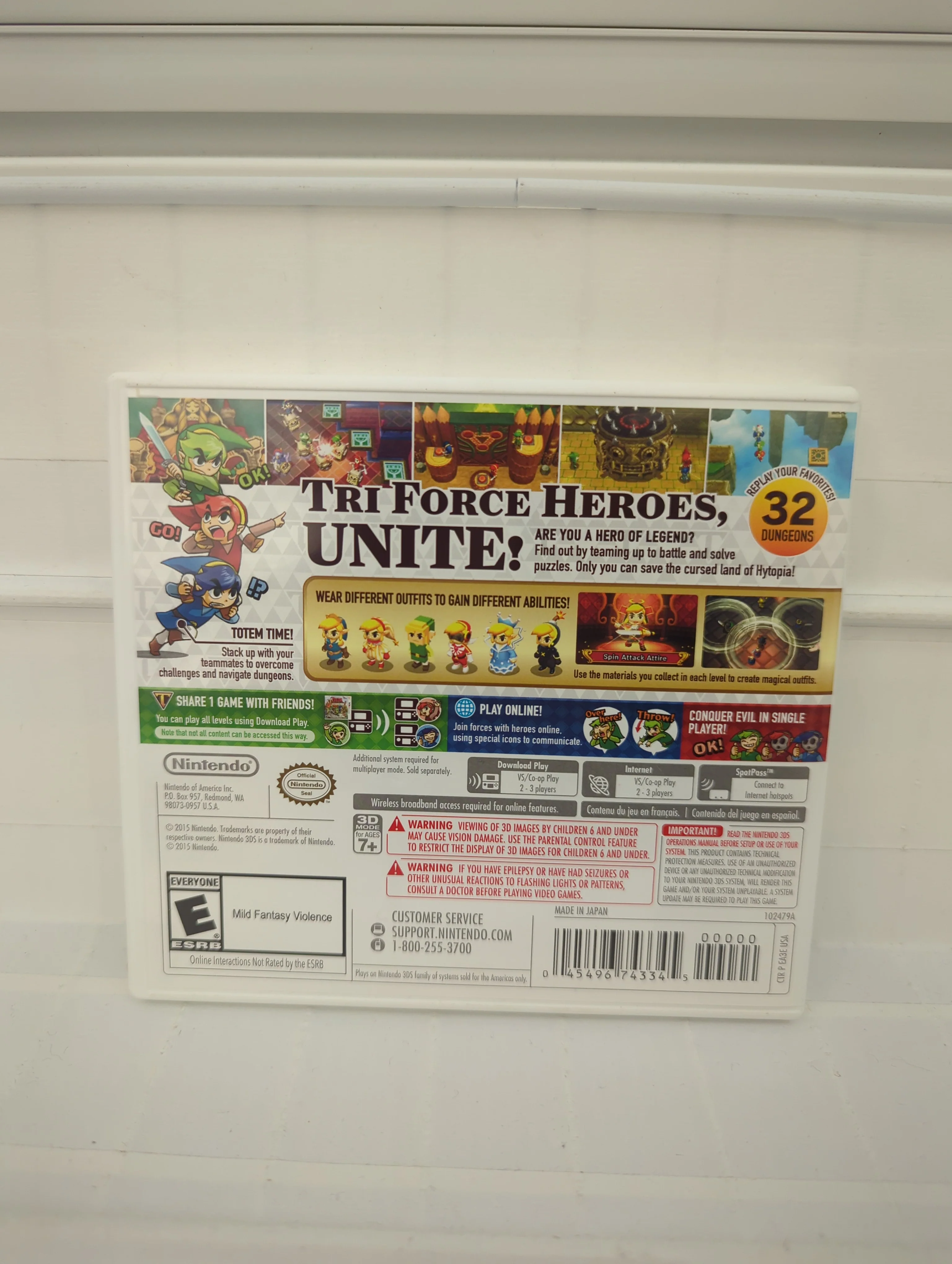 Zelda Tri Force Heroes - Nintendo 3DS - Image 2