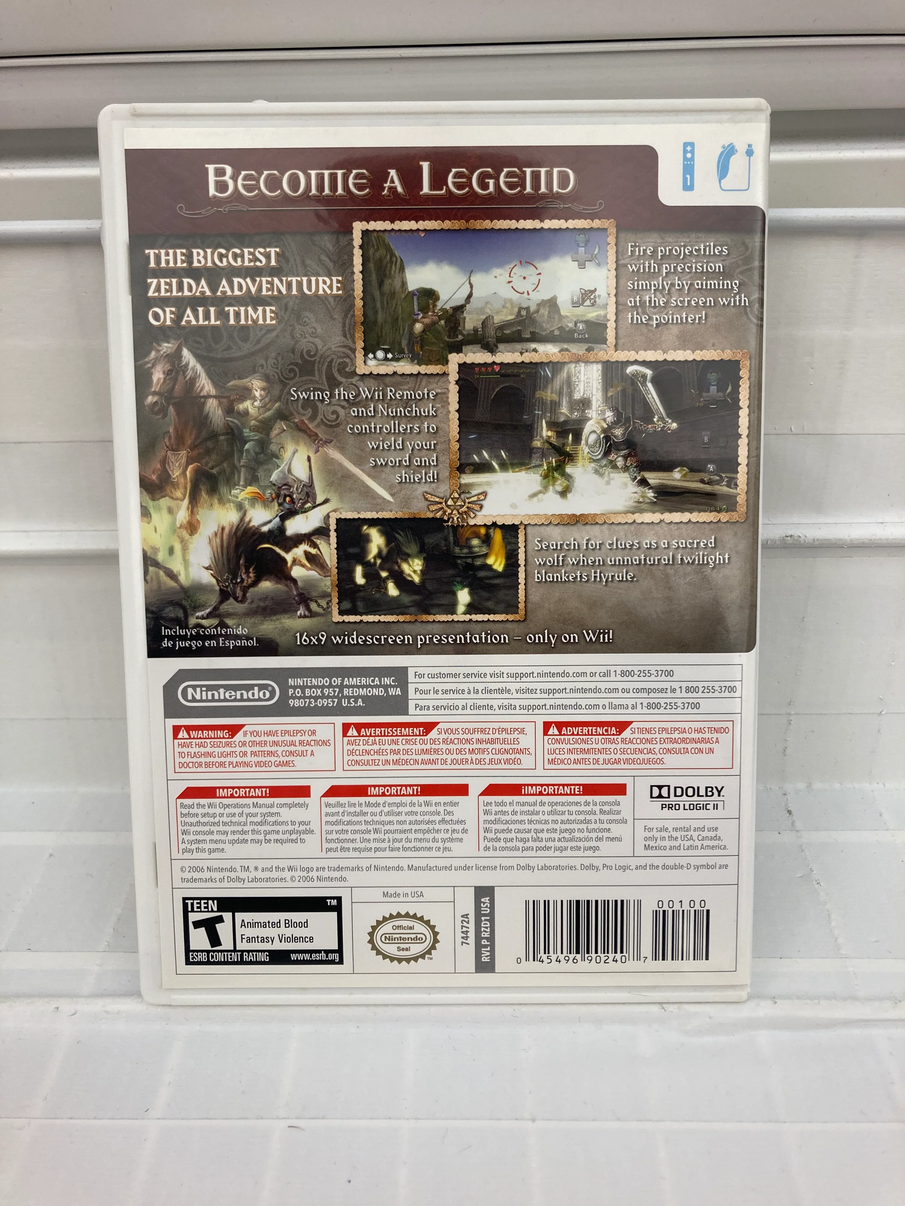 The Legend of Zelda: Twilight Princess [Nintendo Selects] - Wii - Image 2