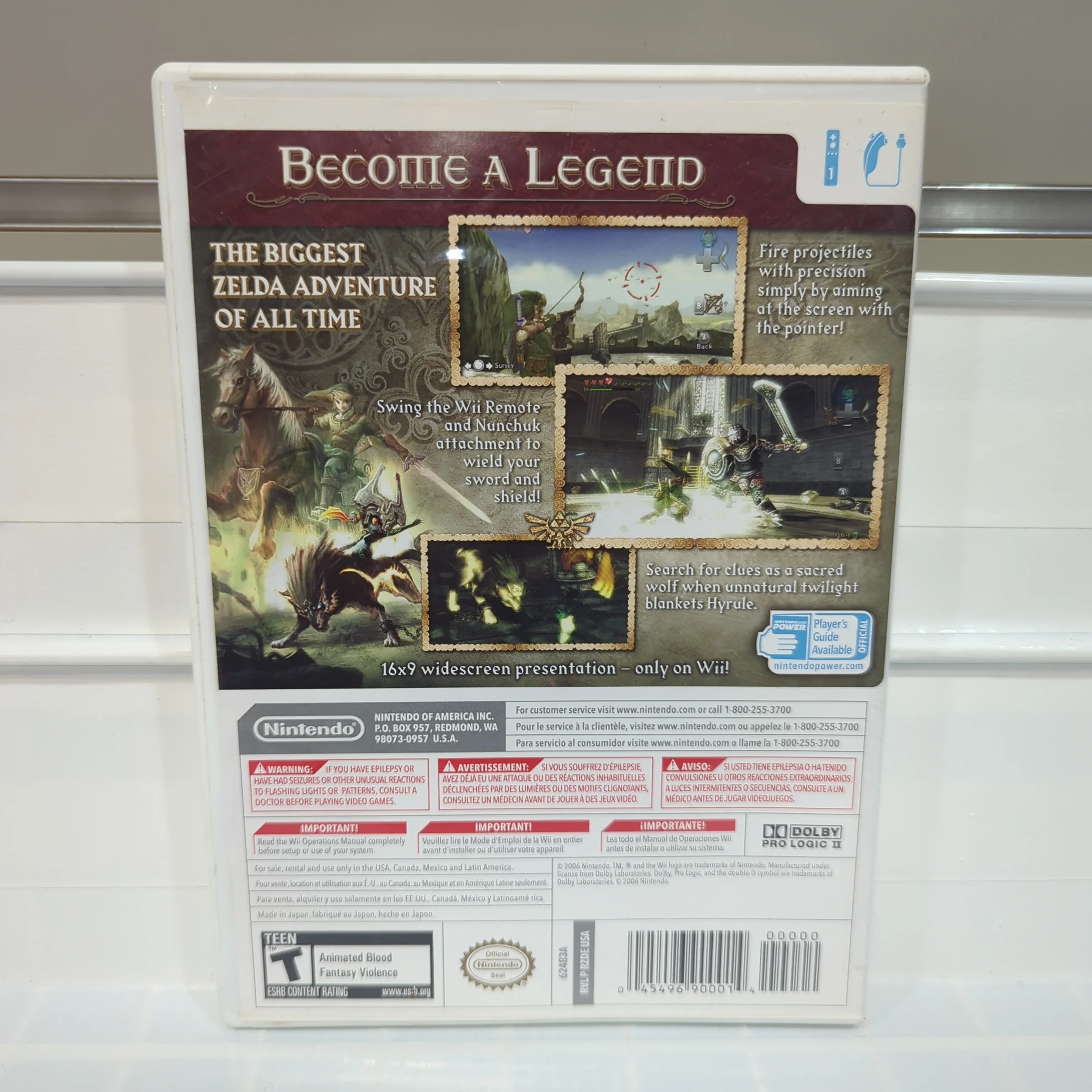 The Legend of Zelda Twilight Princess - Wii - Image 2