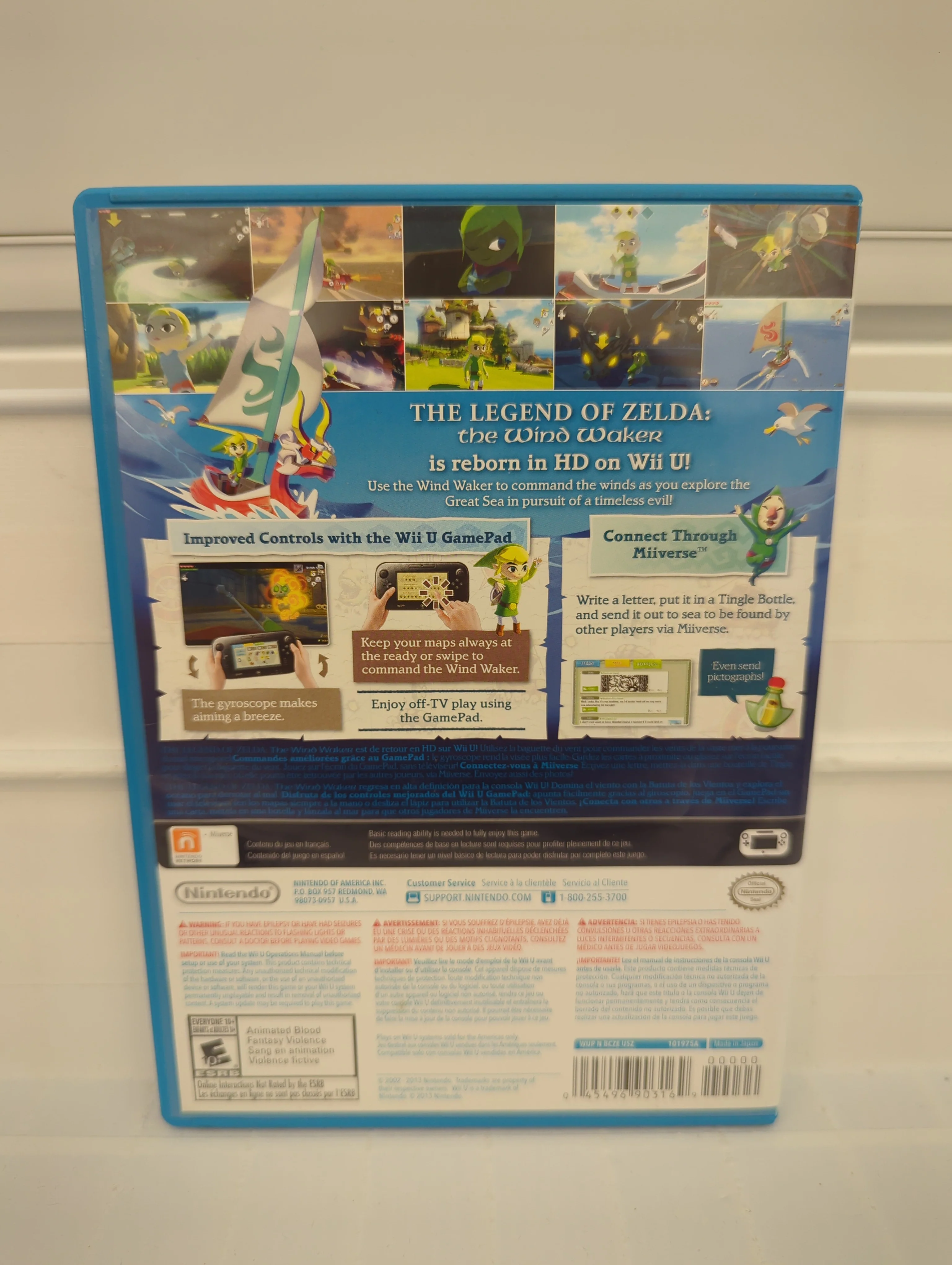 Zelda Wind Waker HD - Wii U - Image 2