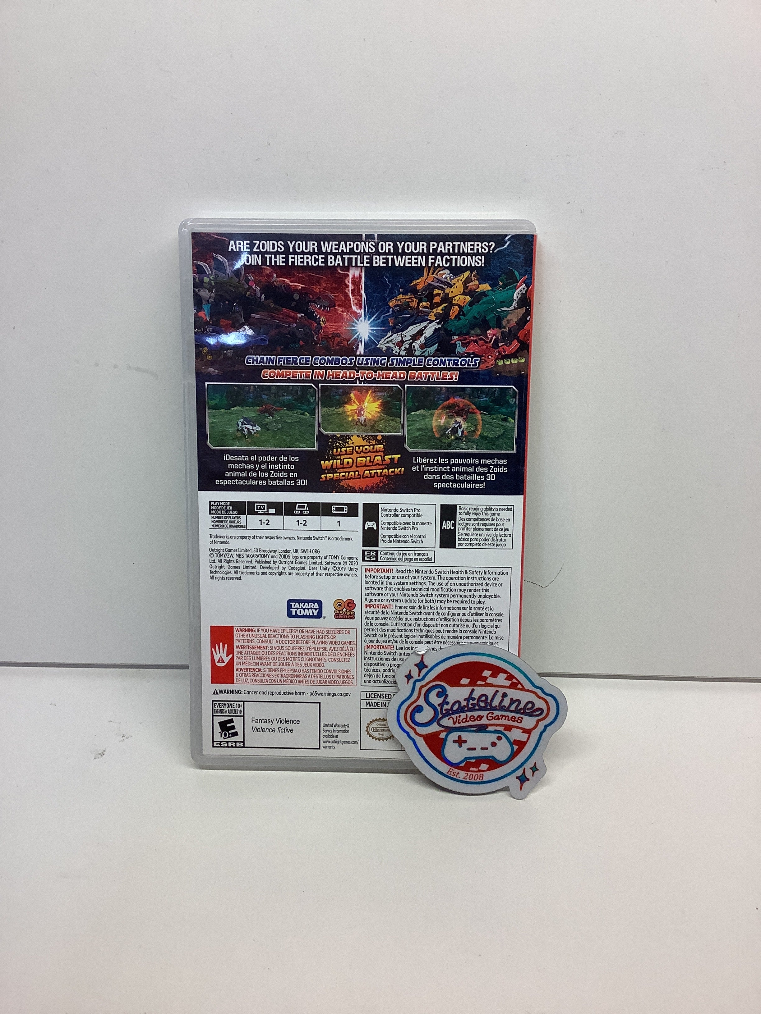 Zoids Wild: Blast Unleashed - Nintendo Switch